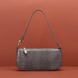 Сумка подмышку, сумка через плечо, портативная ручка на одно плечо, изысканный стиль, крокодиловый принт