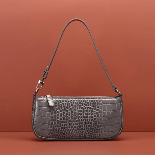 Сумка подмышку, сумка через плечо, портативная ручка на одно плечо, изысканный стиль, крокодиловый принт