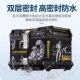 Motorcycle aluminum alloy trunk large capacity super waterproof