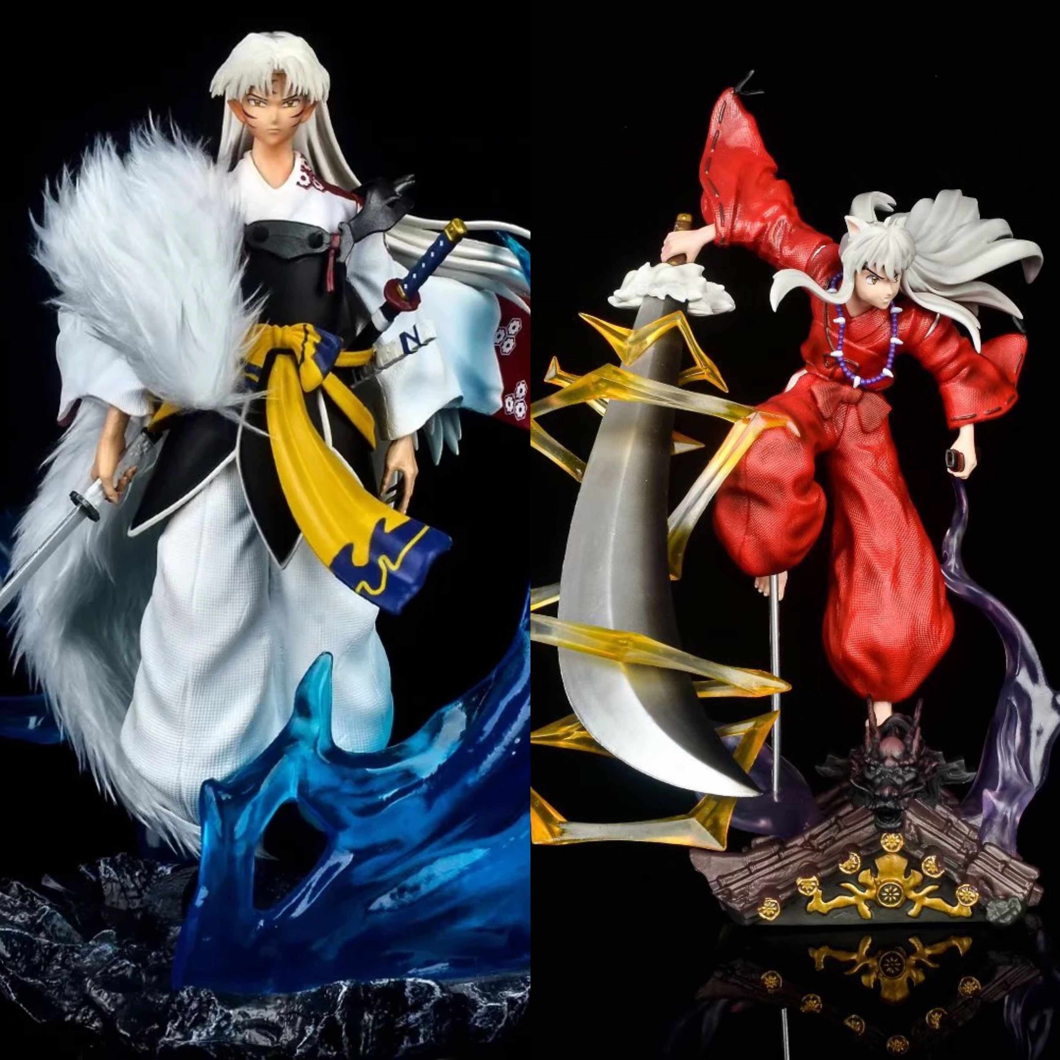 30%割引グレイ系ファッションデザイナー 犬夜叉 殺生丸 1/8 完成品フィギュア リニューアルパッケージ版 コミック/アニメ フィギュア ...