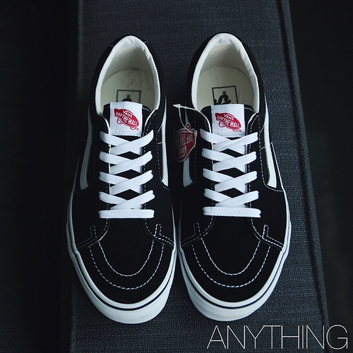 Vans, черный классический скейтборд подходит для мужчин и женщин для отдыха, 4W