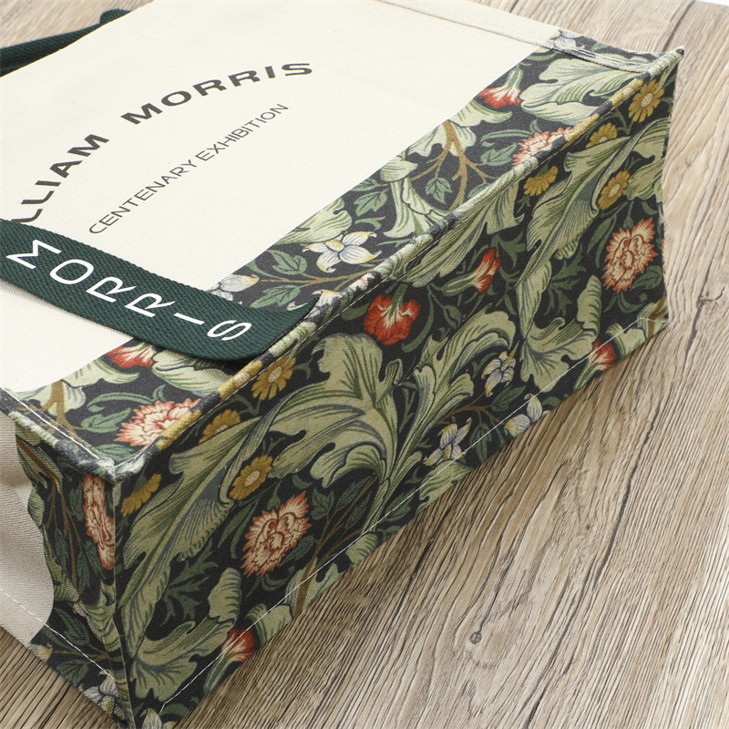 帆布袋厂家莫里斯飘带帆布托特女包大容量覆膜企业logo帆布包定制,淘宝优惠券,粉丝福利购,淘宝优惠卷