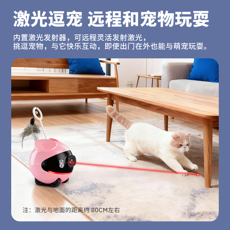 Home pet camera for mobile whole house monitoring