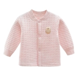 Детское стеганое удерживающее тепло термобелье, хлопковый осенний зимний кардиган подходит для мужчин и женщин