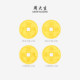 Zhou Taisheng gold investment gold pure gold Five Emperors coins gold coin collection handicraft birthday gift for girlfriend