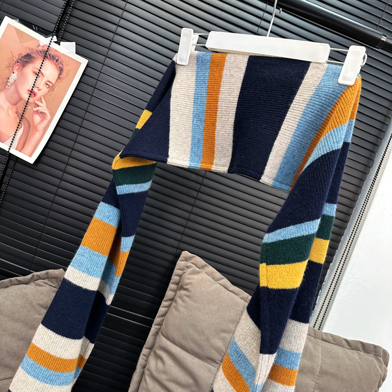 【12/27新品】凹造型利器 搭配就差100羊羊彩条围巾 RN254287,淘宝优惠券,粉丝福利购,淘宝优惠卷