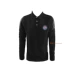 Áo thun dài tay CASP Áo phông thể thao mùa xuân và mùa thu Áo phông nam Áo thun nam giản dị ve áo cotton - Polo áo phông kẻ ngang nam Polo