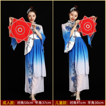 Pair of test-grade linen dancer Dancing Handkerchief Flowers Northeast Shoots Song Adult Children Two People Turn Dancing Handkerb Red Anise Towels