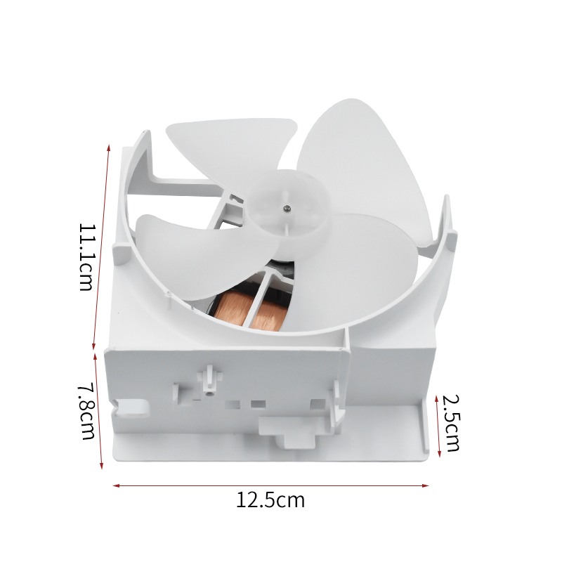 全新美的海尔格兰仕微波炉风机风扇电机 磁控管散热2插脚配件通用 - 图2
