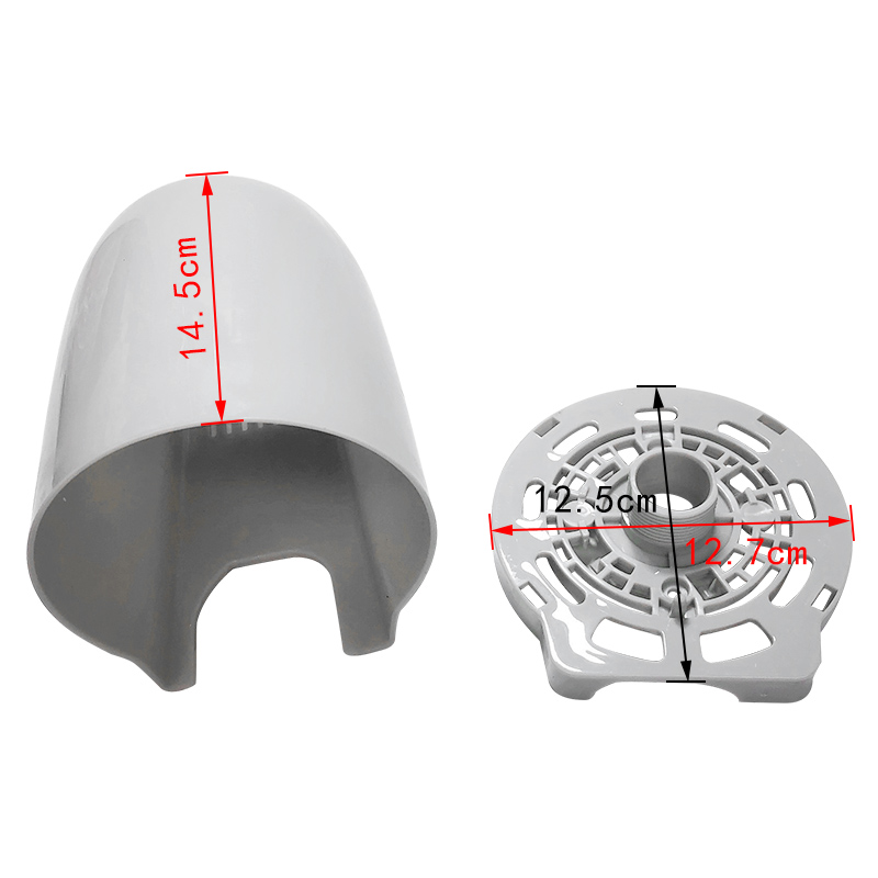 适用美的电风扇配件落地扇前挡板马达后盖塑料外壳电机罩前后壳 - 图0