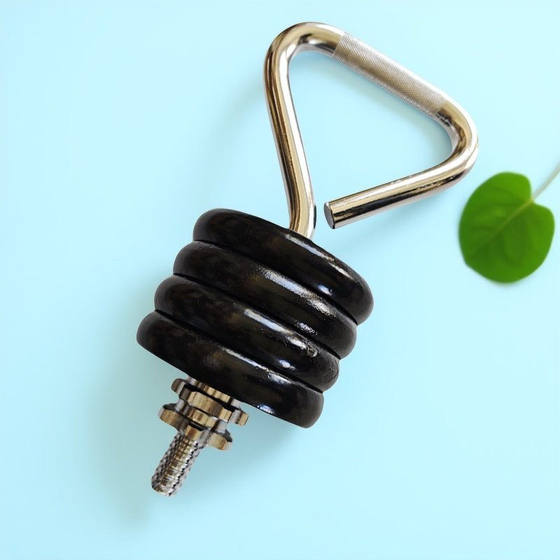 Pure steel kettlebell handle women's and men's kettlebell handle hip plating adjustable dumbbell 2.5 small hole kettlebell handle