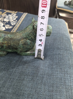 纯铜鎏金篆字虎符仿古青铜器工艺礼品收藏装饰摆件洛阳英爵烟云涧