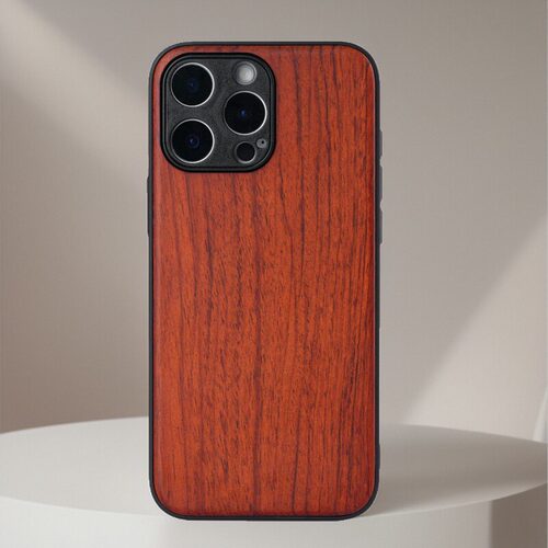 适用iPhoneXSMAX手机壳木质创意8plus实木全包苹果XR保护套SE23天然胡桃木16ProMax防摔15/17Pro硬壳男14/13 - 图0