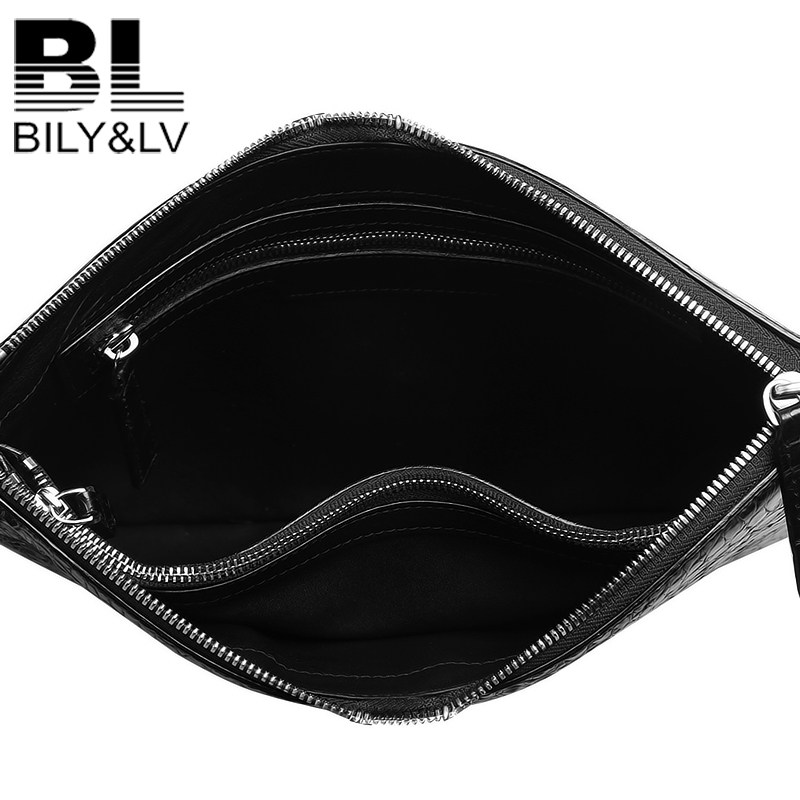 bily lv正品鳄鱼真皮商务信封包皮包 狼豪服饰男士包袋