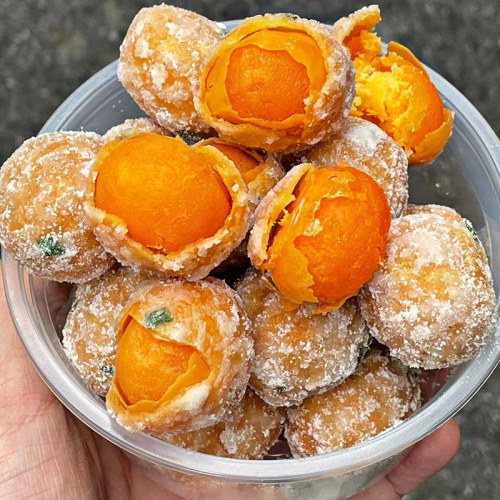 蛋黄酥咸蛋黄反沙巨好吃的网红零食爆款潮汕特产广东潮州小吃美食 - 图3