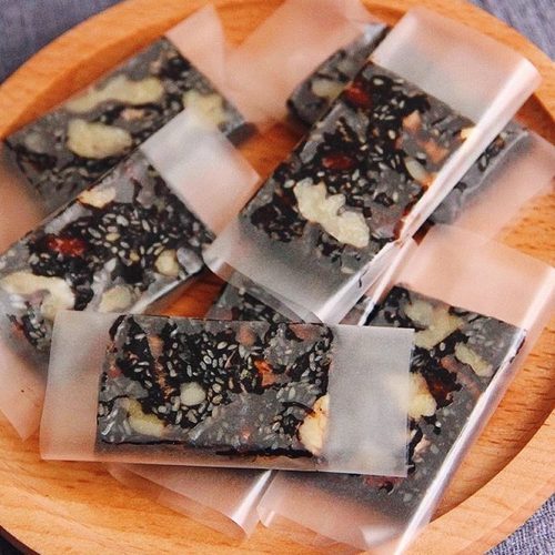 阿胶糕糯米纸包装牛扎糖冰糖葫芦手工糖衣固元膏江米纸可食用糖纸 - 图0