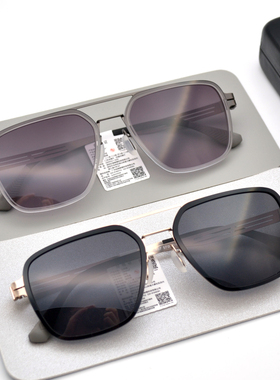 偏光太阳镜男款带度数近视墨镜开车专用驾驶飞行员防紫外线J9107