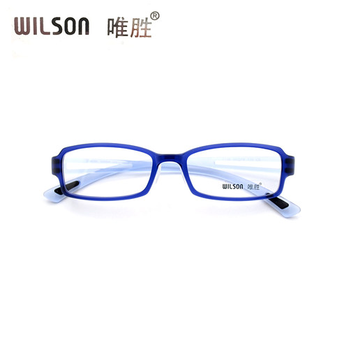 正品WILSON唯胜休闲眼镜架TR90超轻舒适全框弹性眼镜框男女2136 - 图2
