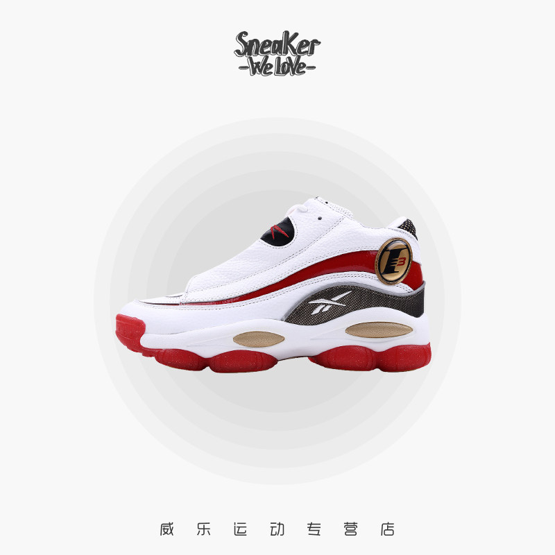reebok the answer dmx艾弗森男鞋 威乐运动板鞋/休闲鞋