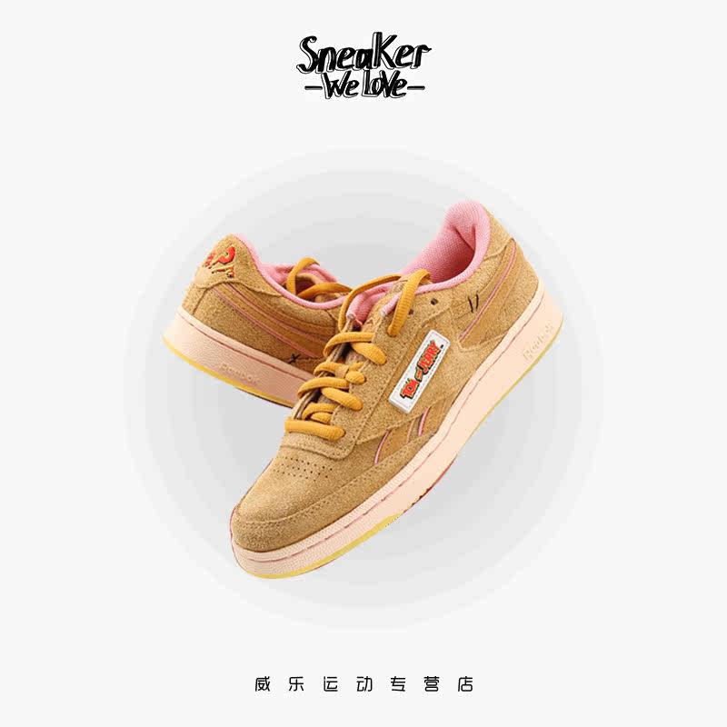 reebok club c tom jerry tom fw4681 威乐运动板鞋/休闲鞋