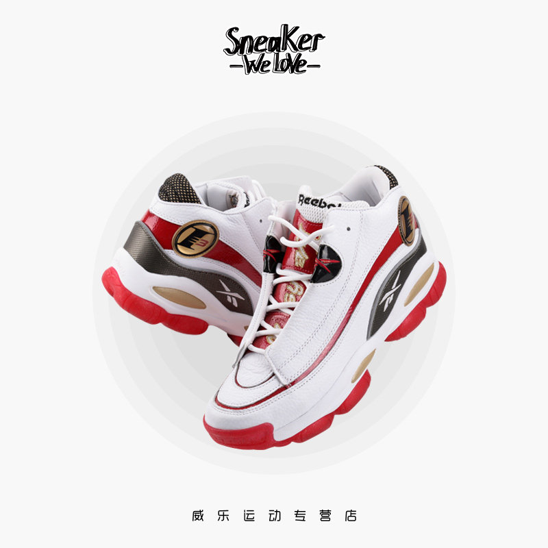 reebok the answer dmx艾弗森男鞋 威乐运动板鞋/休闲鞋