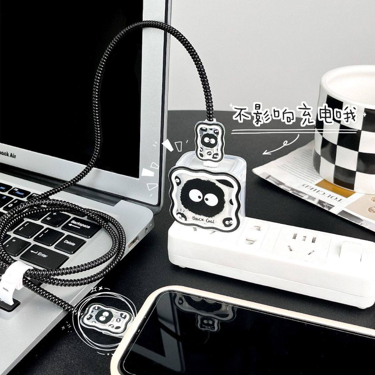 可爱充电线保护套适用于苹果数据线保护套16充电线器缠绕绳防折断,淘宝优惠券,粉丝福利购,淘宝优惠卷