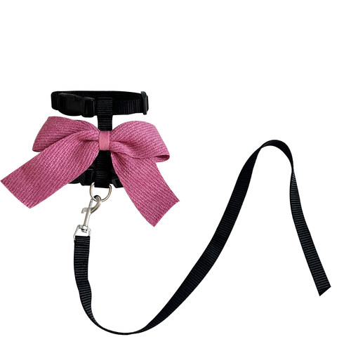 可调节猫咪外出防挣脱牵引绳工字型防走丢遛猫神器小型犬狗链猫绳 - 图3