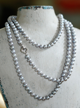 软语120cm节日天然珍珠项链礼物