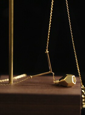 愿你天黑有灯丨纯银灯泡项链