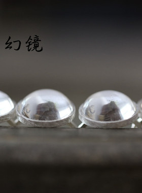 灵虚幻境丨白水晶雕花纯银戒指