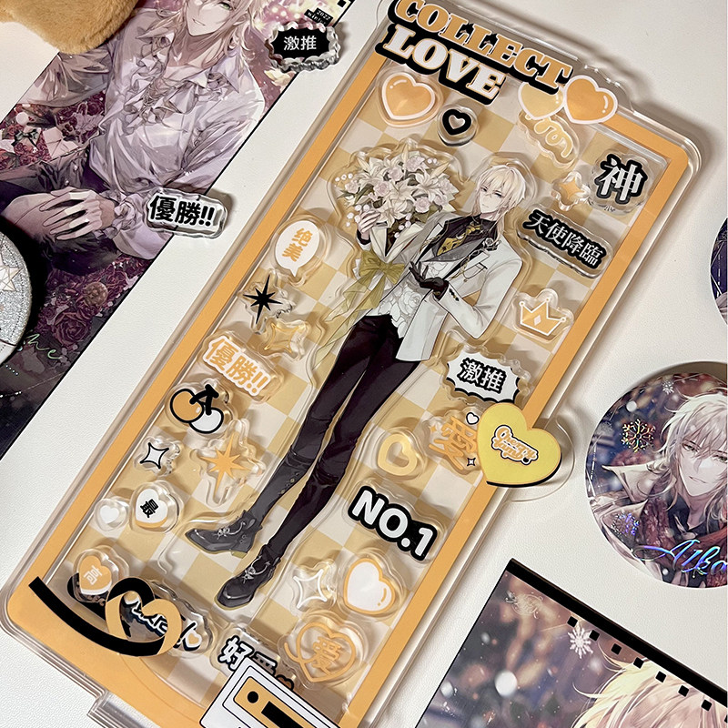 b品5折 气球暖暖星 现货 磁带亚克力摇摇乐立牌摆件谷美拍立得,淘宝优惠券,粉丝福利购,淘宝优惠卷