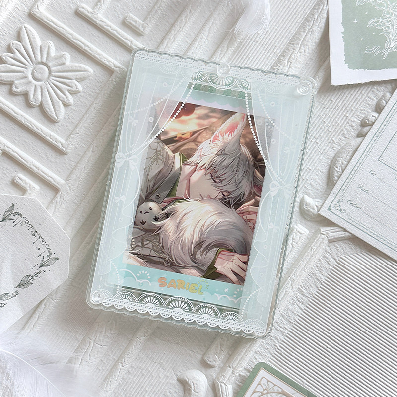 b品5折 气球暖暖星 现货 幽梦系列亚克力卡套谷子周边收纳展示,淘宝优惠券,粉丝福利购,淘宝优惠卷