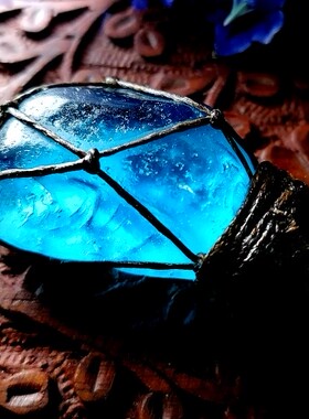 项链天然原石手工编织