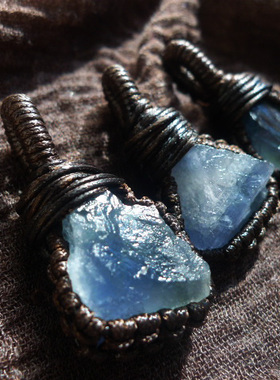 天然原石水晶手工编织