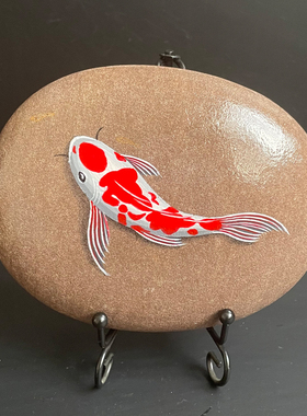 diy纯手绘成品节日书架桌面摆件