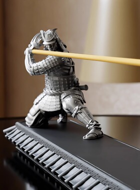武士道香薰炉香托书桌插香底座