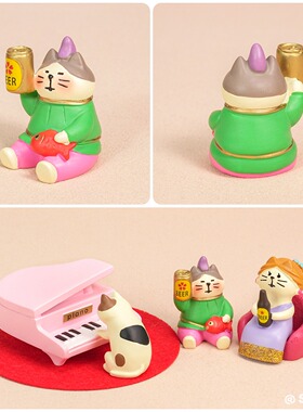 ＜zakka日式猫＞工位情绪稳定器