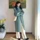 Woolen coat medium length petite woolen coat