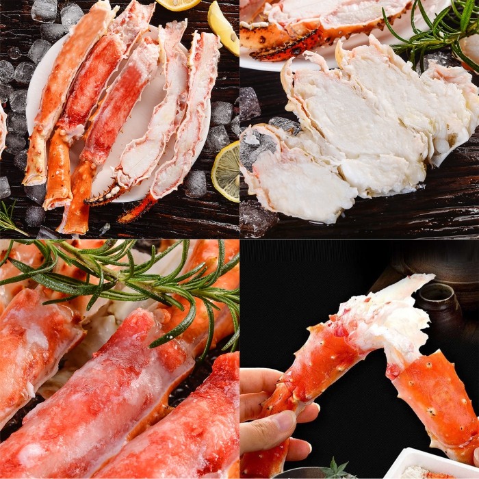 帝王蟹鲜活冷冻海鲜礼盒10斤特大龙虾帝皇蟹俄罗斯进口活冻冰鲜