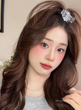 高颅顶神器发根蓬松夹头发无痕定位夹男女八字刘海鸭嘴夹发卡发夹