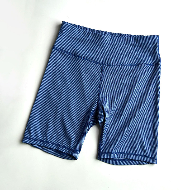 美国牛货！N字竖条背心套装女高腰抽绳运动五分裤居家休闲两件套