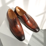 Туфли в английском стиле для кожаной обуви для отдыха, в британском стиле, из натуральной кожи, в корейском стиле