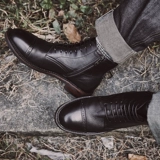 Martens, комфортные короткие сапоги, трендовые ботинки на платформе, европейский стиль, из натуральной кожи