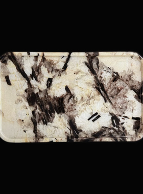 多功能天然大理石收纳托盘