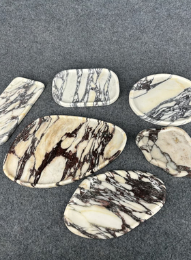 天然大理石托盘摆件家居装饰