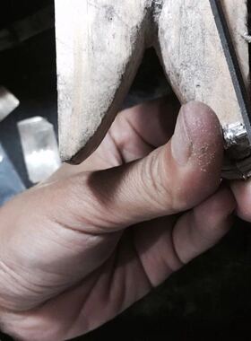 手工银尾戒 走秀款 非north work 非yohji 非Japan made in