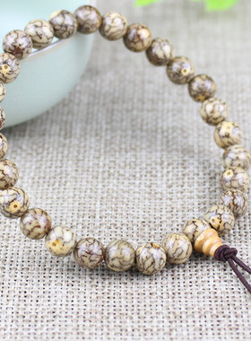 天然小银线血丝菩提子