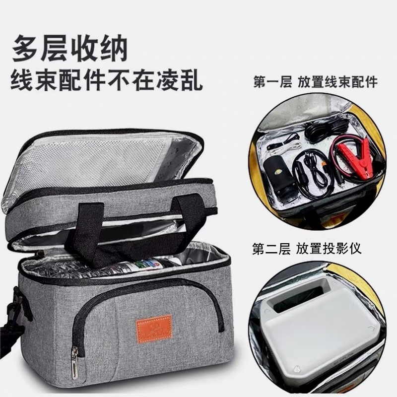 投影仪机收纳包适用当贝D6X Pro/D6X Plus/D7XPro防尘便携手提袋 - 图0