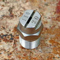 304 stainless steel sector nozzle 20% Outer wire high-pressure car wash spray atomization plus wet cleaning sprinkler head