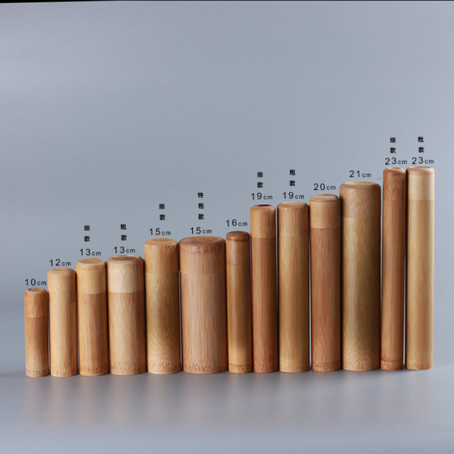 Bamboo sealed tea can portable incense stick for travel